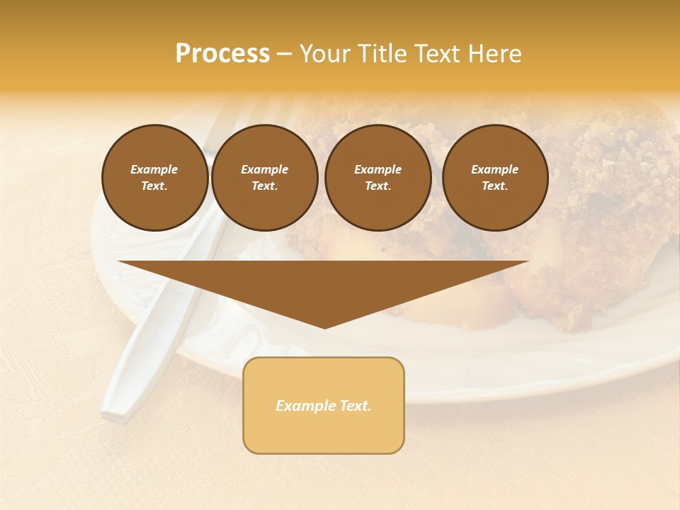 Delicious Apple Crisp Dessert Ready To Eat PowerPoint Template