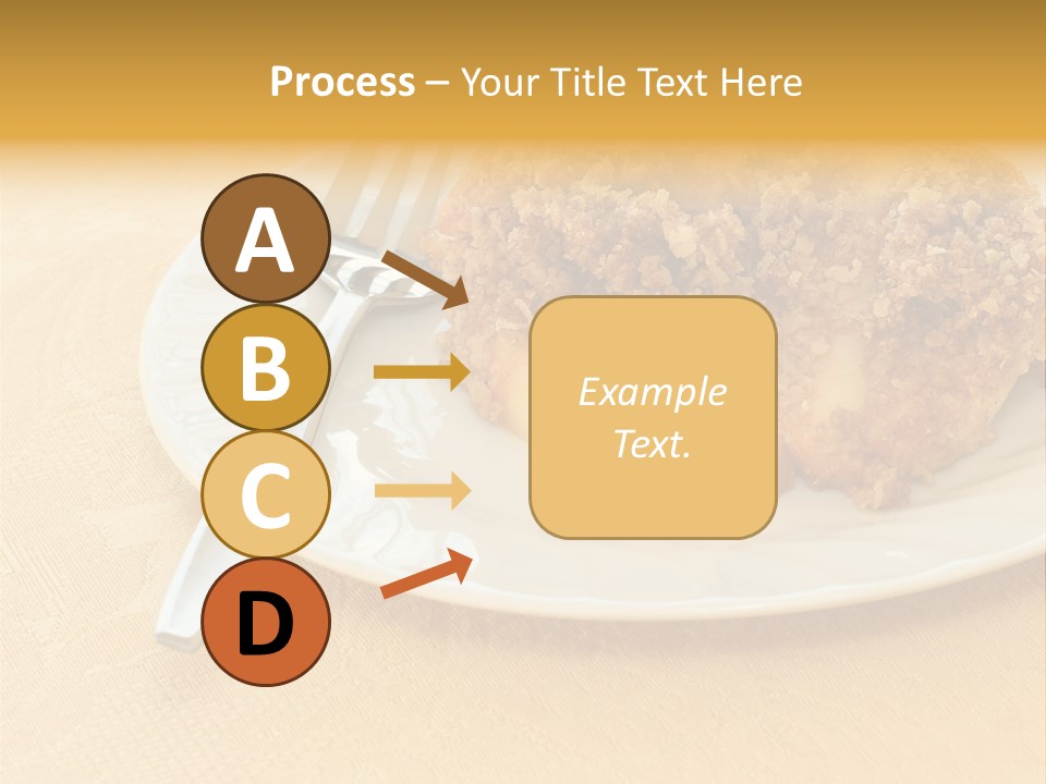 Delicious Apple Crisp Dessert Ready To Eat PowerPoint Template