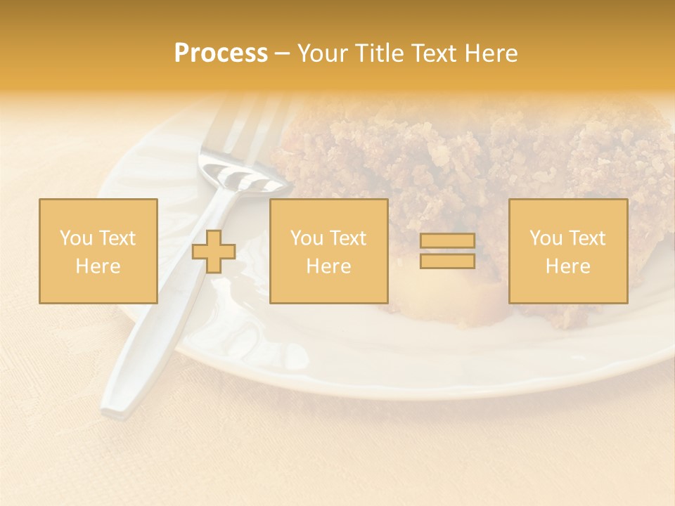 Delicious Apple Crisp Dessert Ready To Eat PowerPoint Template
