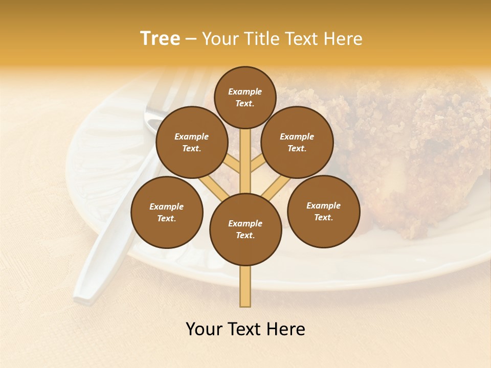 Delicious Apple Crisp Dessert Ready To Eat PowerPoint Template