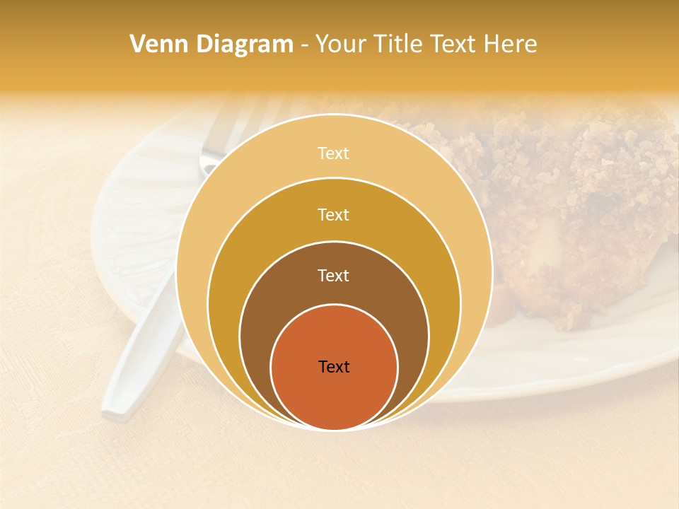 Delicious Apple Crisp Dessert Ready To Eat PowerPoint Template