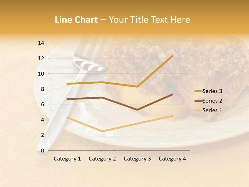 Delicious Apple Crisp Dessert Ready To Eat PowerPoint Template