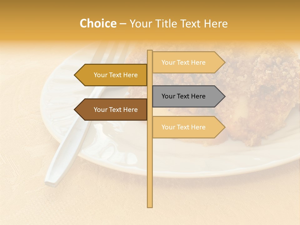 Delicious Apple Crisp Dessert Ready To Eat PowerPoint Template
