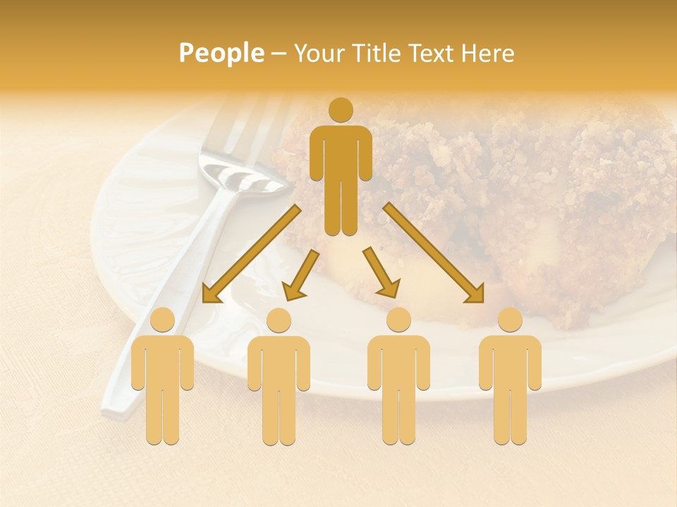 Delicious Apple Crisp Dessert Ready To Eat PowerPoint Template