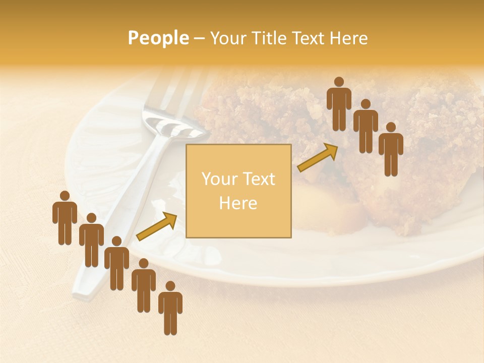 Delicious Apple Crisp Dessert Ready To Eat PowerPoint Template