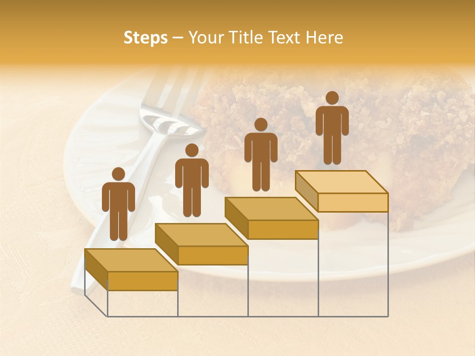 Delicious Apple Crisp Dessert Ready To Eat PowerPoint Template