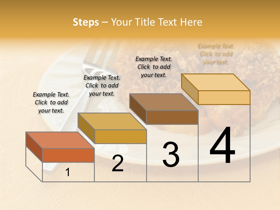 Delicious Apple Crisp Dessert Ready To Eat PowerPoint Template