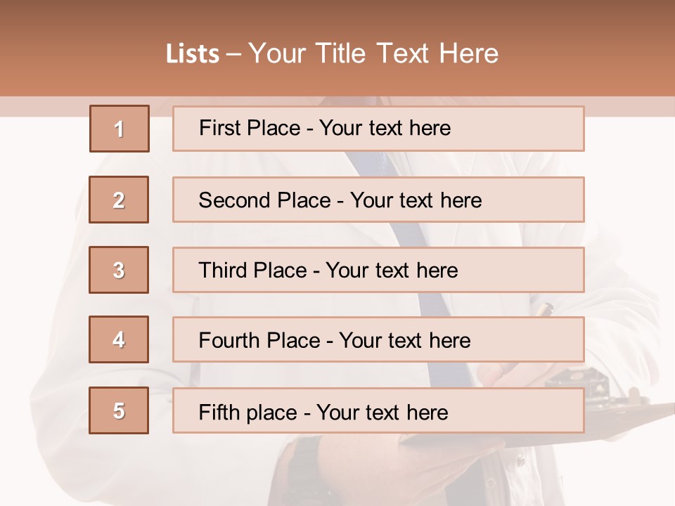 Doctor, Pharmacist Or Laboratory Worker Recording Information. PowerPoint Template