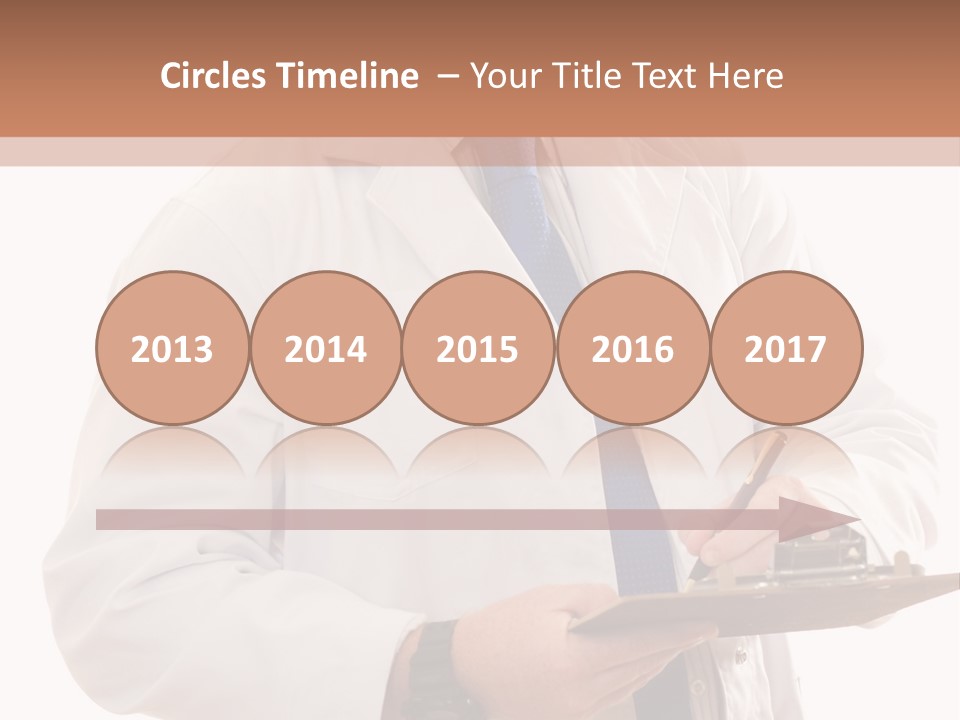 Doctor, Pharmacist Or Laboratory Worker Recording Information. PowerPoint Template