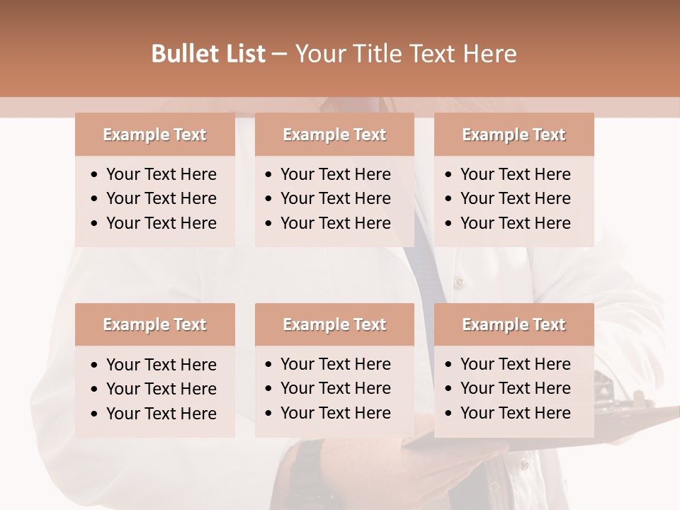Doctor, Pharmacist Or Laboratory Worker Recording Information. PowerPoint Template