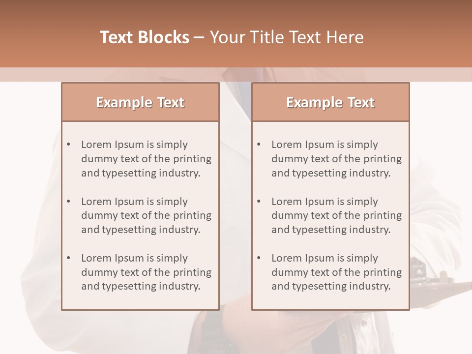 Doctor, Pharmacist Or Laboratory Worker Recording Information. PowerPoint Template