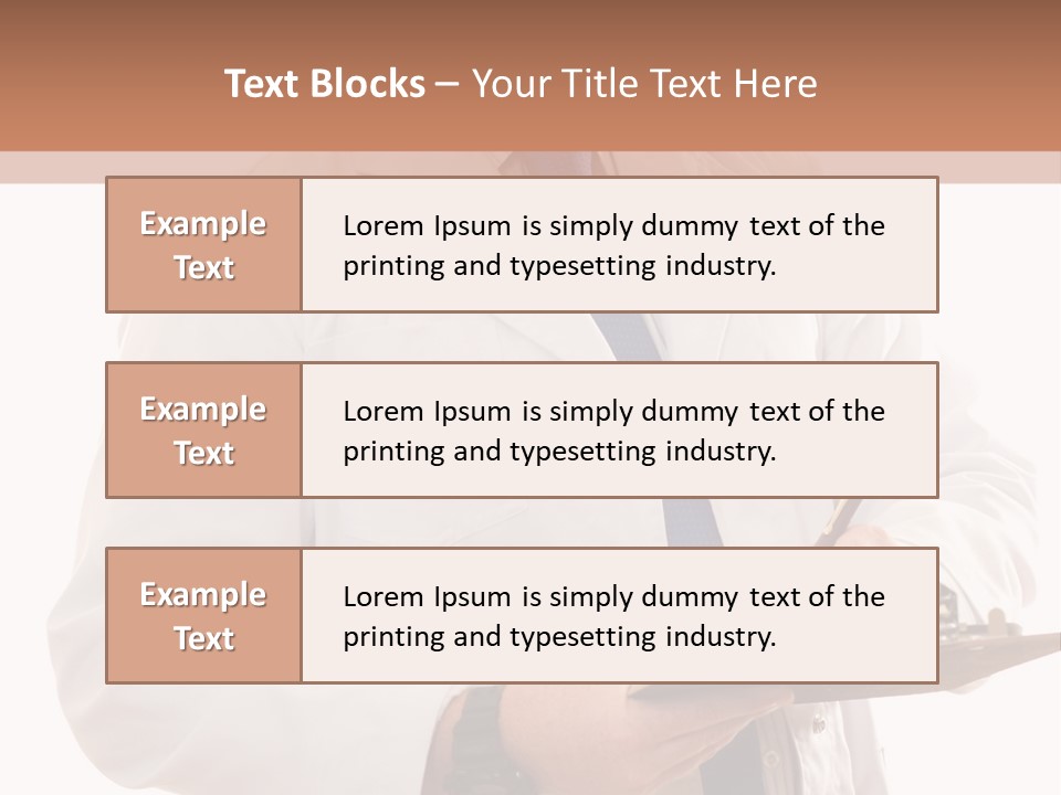 Doctor, Pharmacist Or Laboratory Worker Recording Information. PowerPoint Template