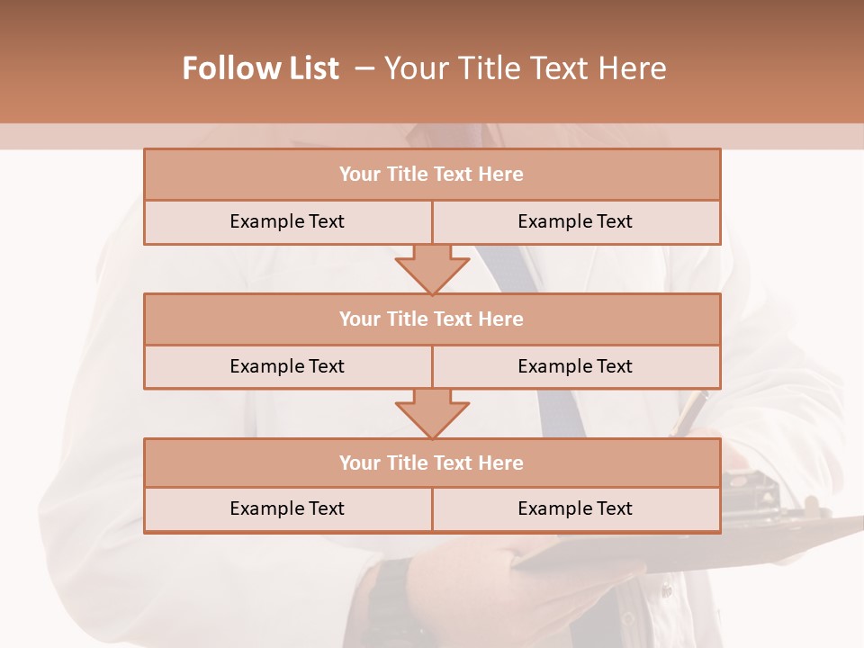 Doctor, Pharmacist Or Laboratory Worker Recording Information. PowerPoint Template