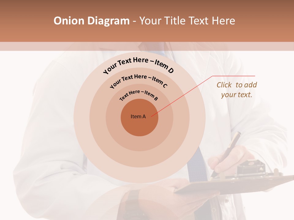 Doctor, Pharmacist Or Laboratory Worker Recording Information. PowerPoint Template