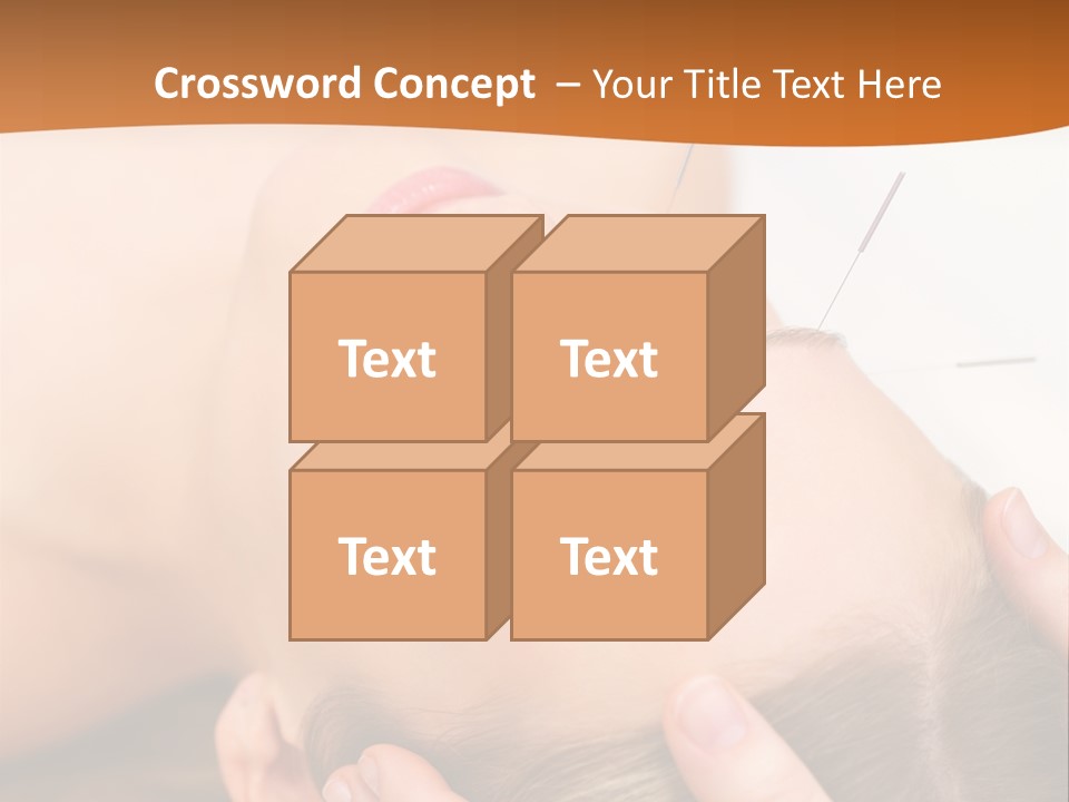 Cheetah Portrait PowerPoint Template