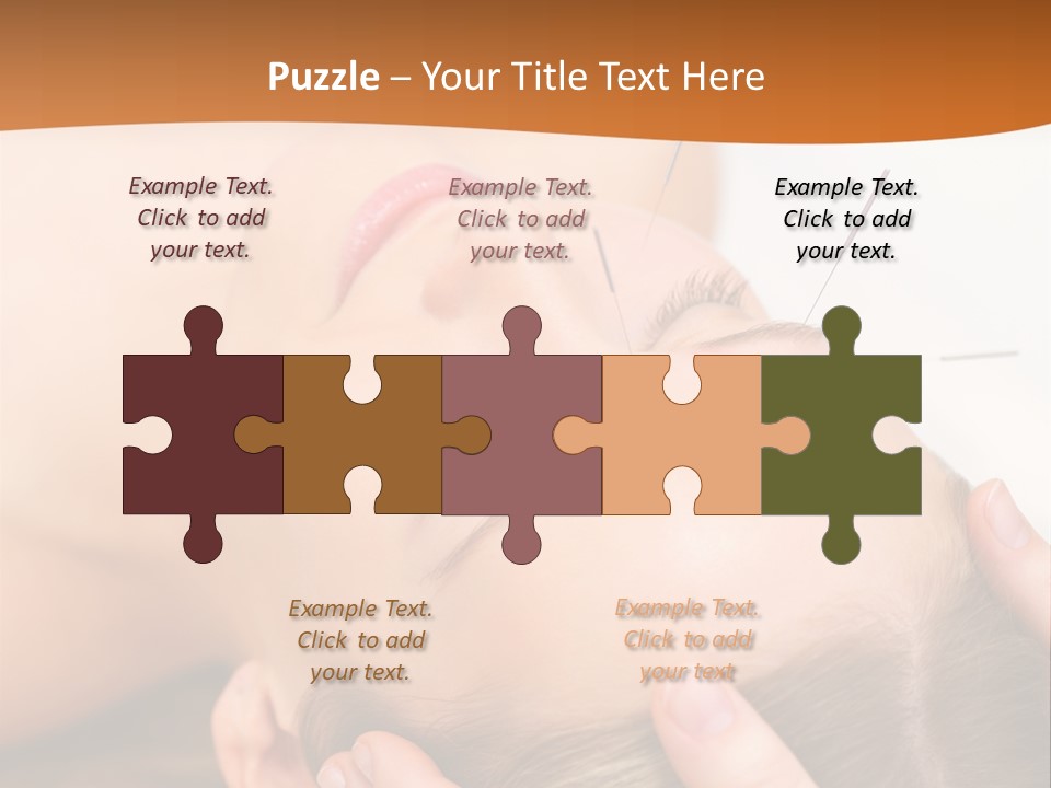 Cheetah Portrait PowerPoint Template