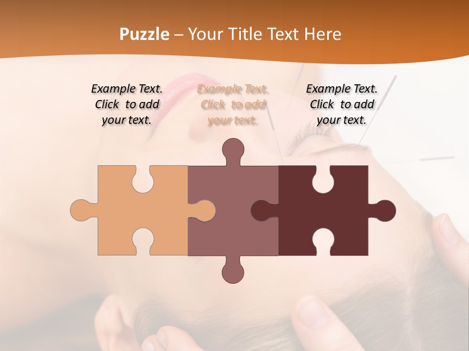 Cheetah Portrait PowerPoint Template