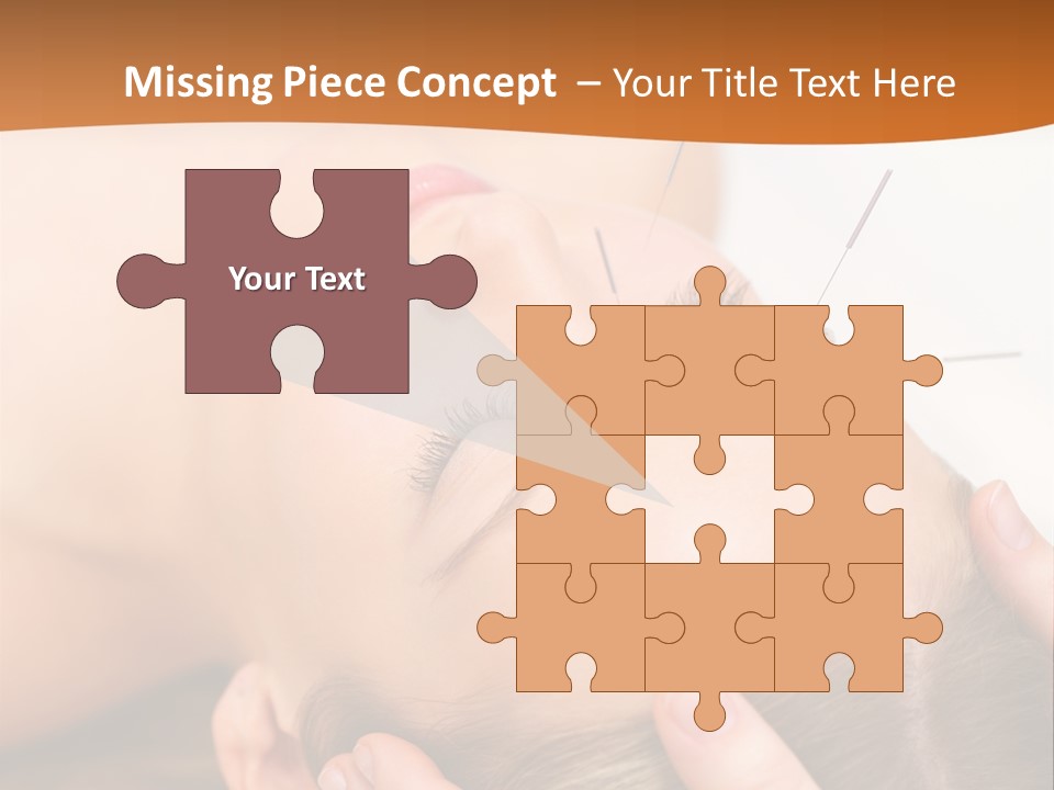 Cheetah Portrait PowerPoint Template