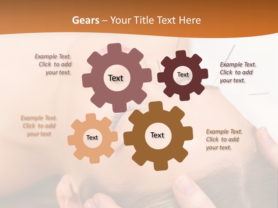 Cheetah Portrait PowerPoint Template