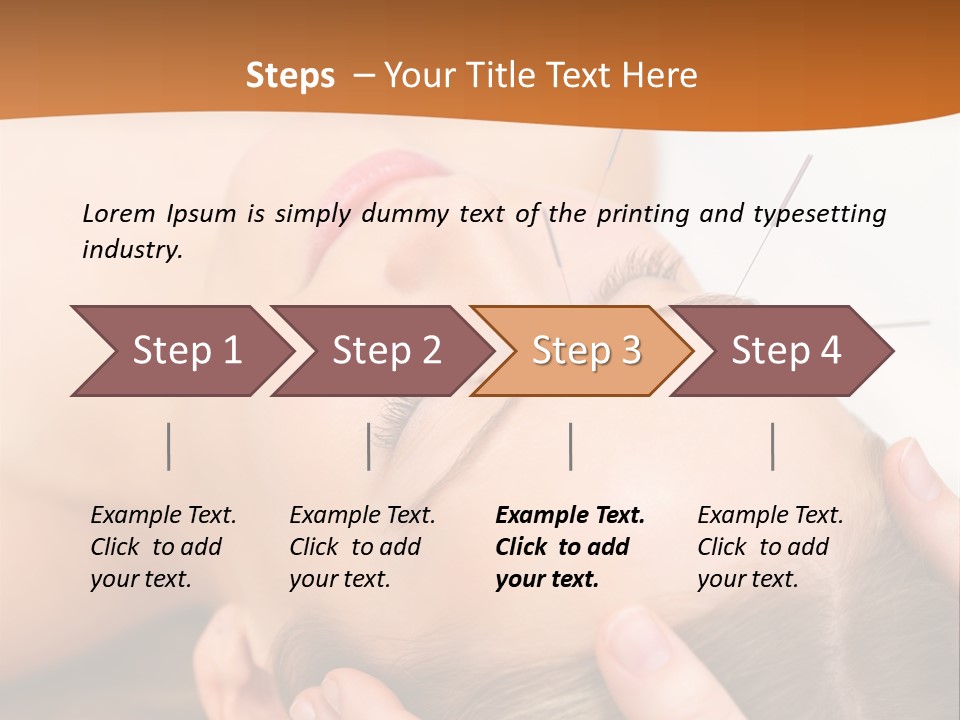 Cheetah Portrait PowerPoint Template