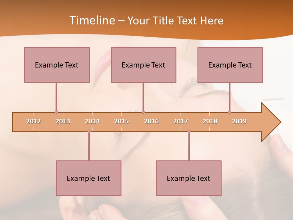 Cheetah Portrait PowerPoint Template