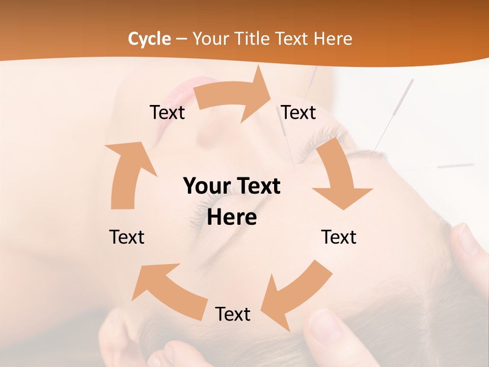 Cheetah Portrait PowerPoint Template