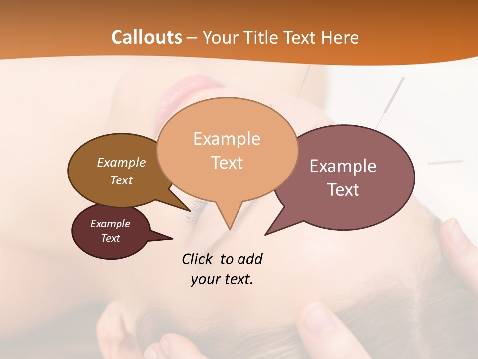 Cheetah Portrait PowerPoint Template