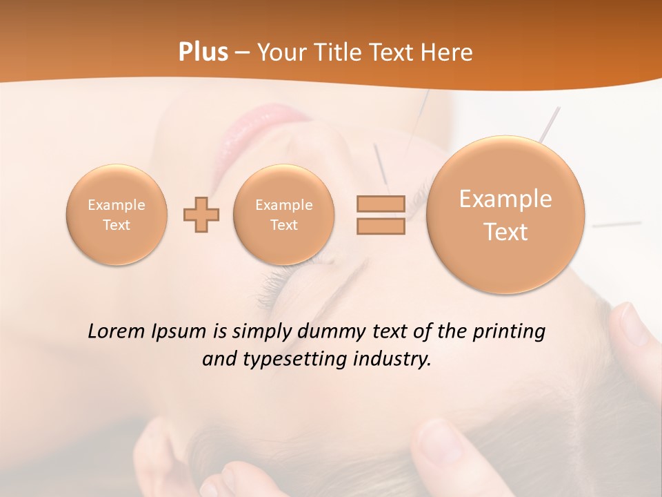 Cheetah Portrait PowerPoint Template
