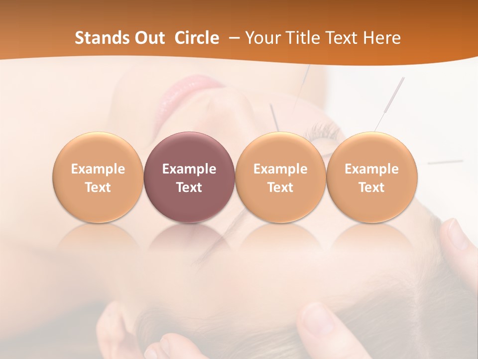 Cheetah Portrait PowerPoint Template