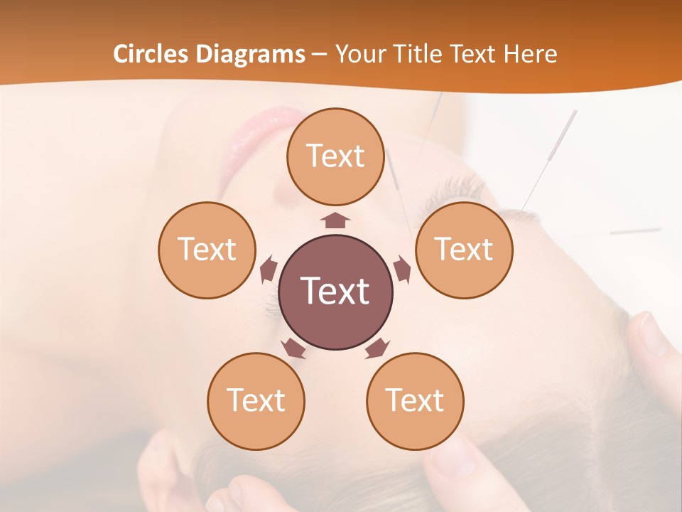 Cheetah Portrait PowerPoint Template