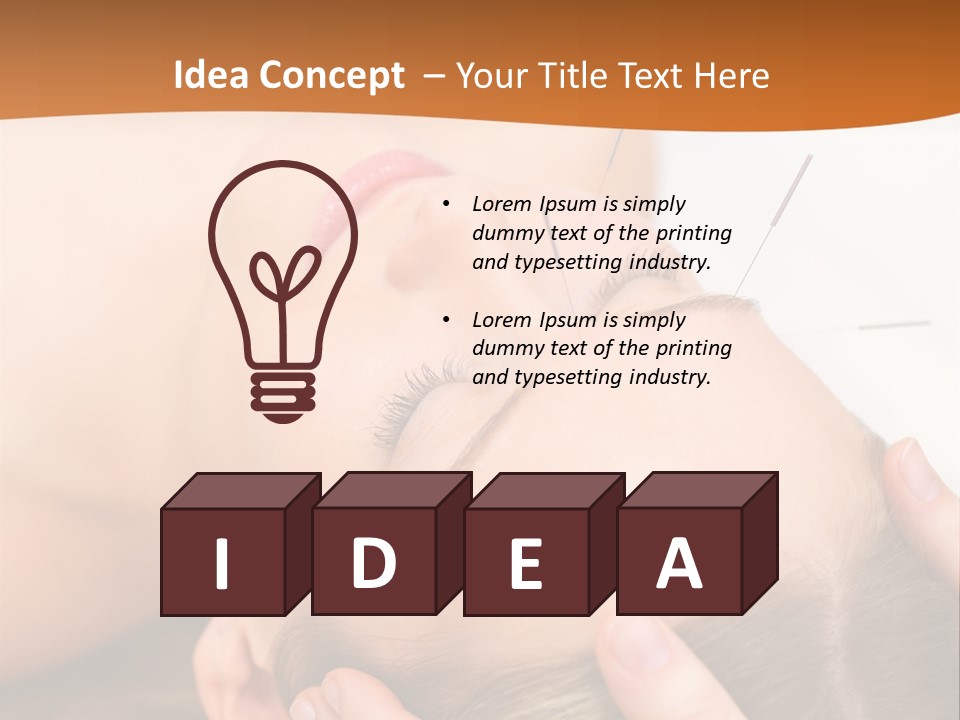 Cheetah Portrait PowerPoint Template