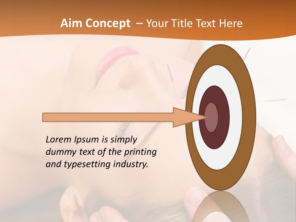 Cheetah Portrait PowerPoint Template