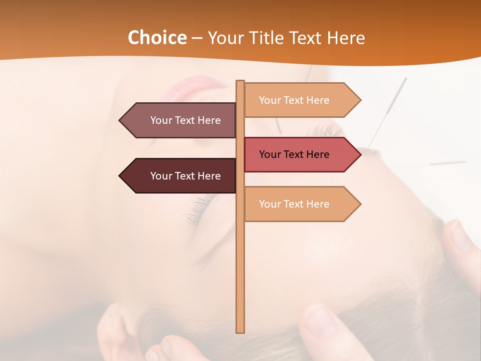 Cheetah Portrait PowerPoint Template