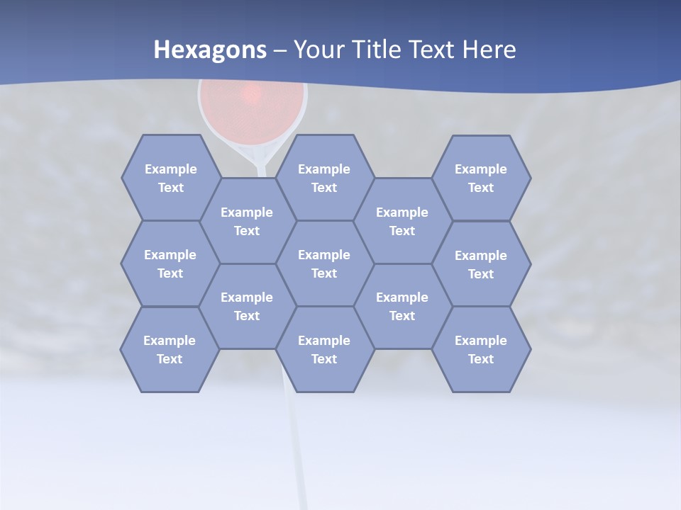 Driveway Marker PowerPoint Template