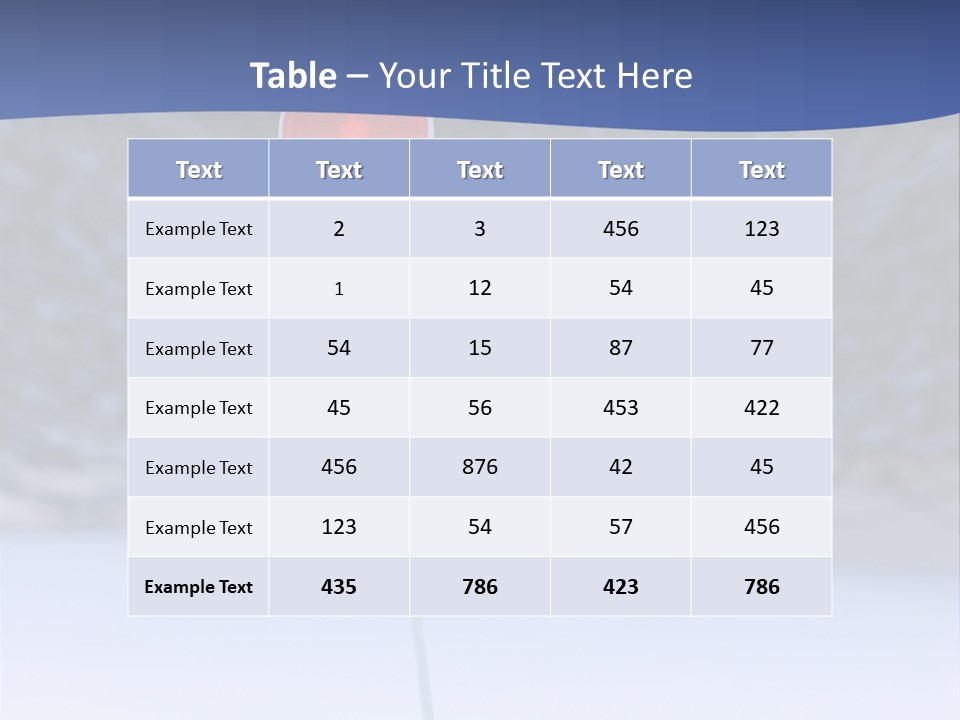Driveway Marker PowerPoint Template
