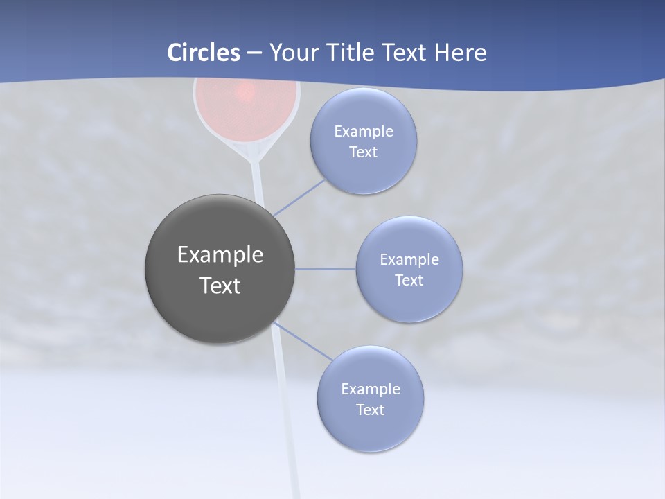 Driveway Marker PowerPoint Template