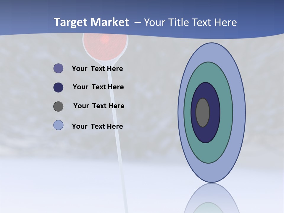 Driveway Marker PowerPoint Template