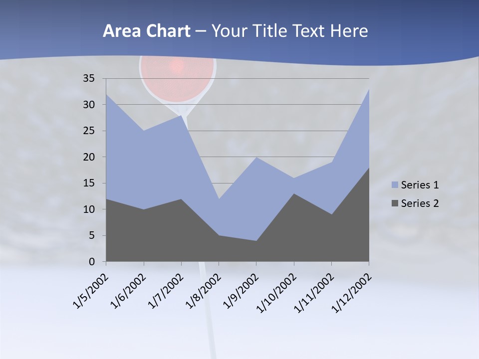 Driveway Marker PowerPoint Template