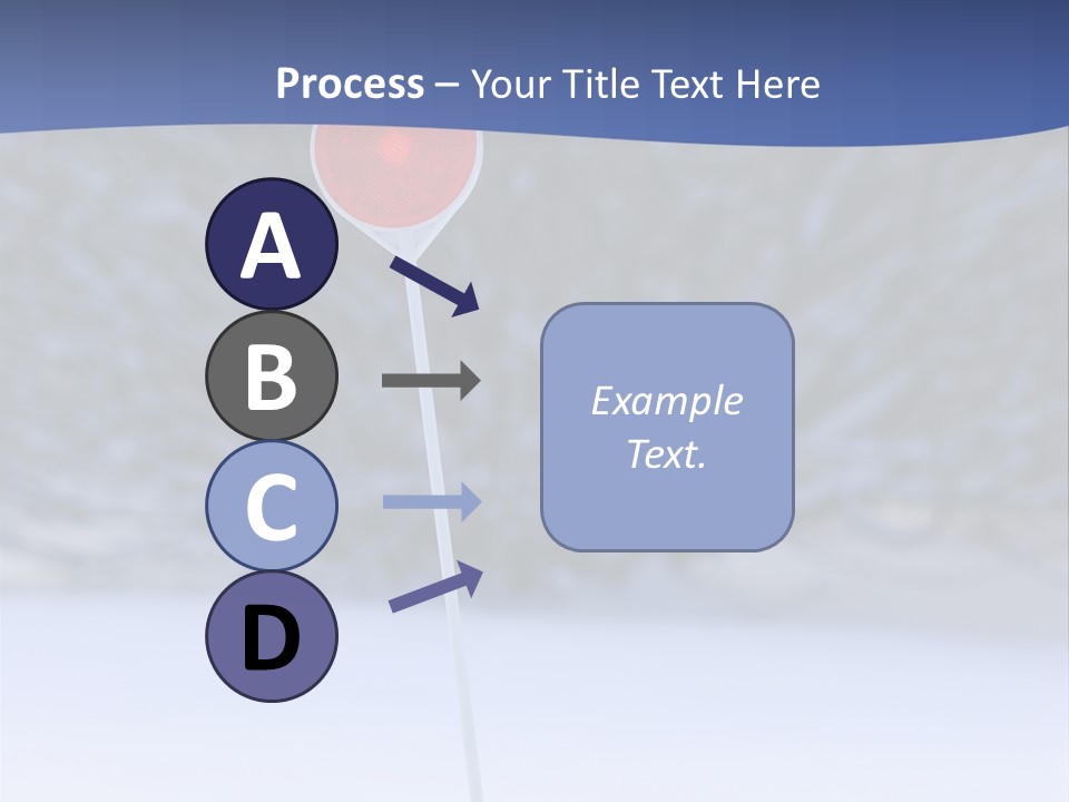 Driveway Marker PowerPoint Template