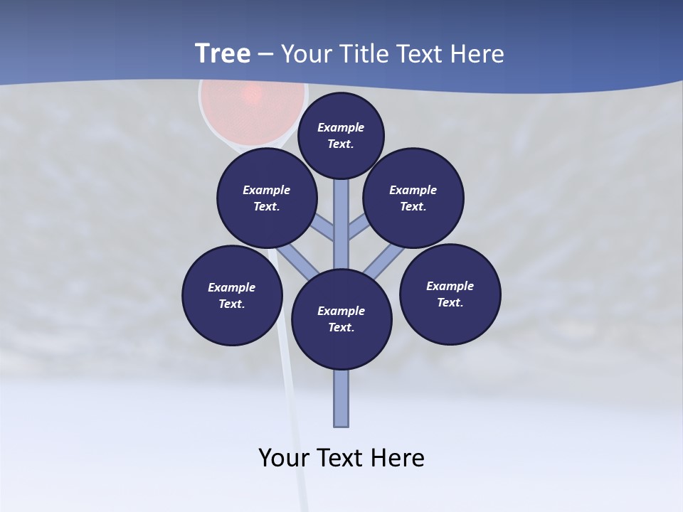 Driveway Marker PowerPoint Template