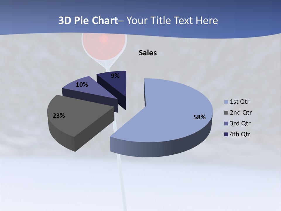 Driveway Marker PowerPoint Template
