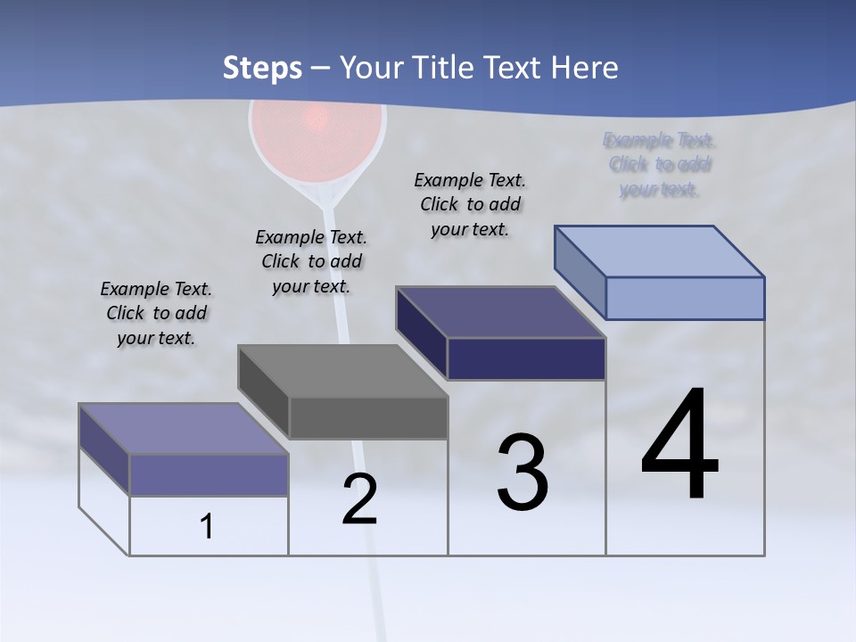 Driveway Marker PowerPoint Template