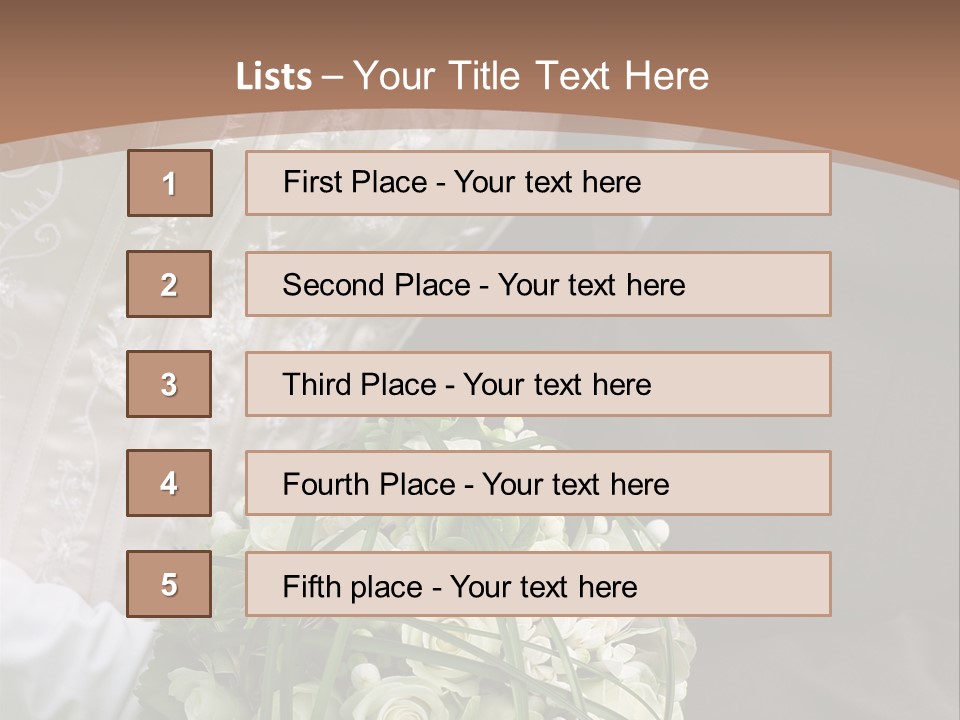 Wedding Couple PowerPoint Template