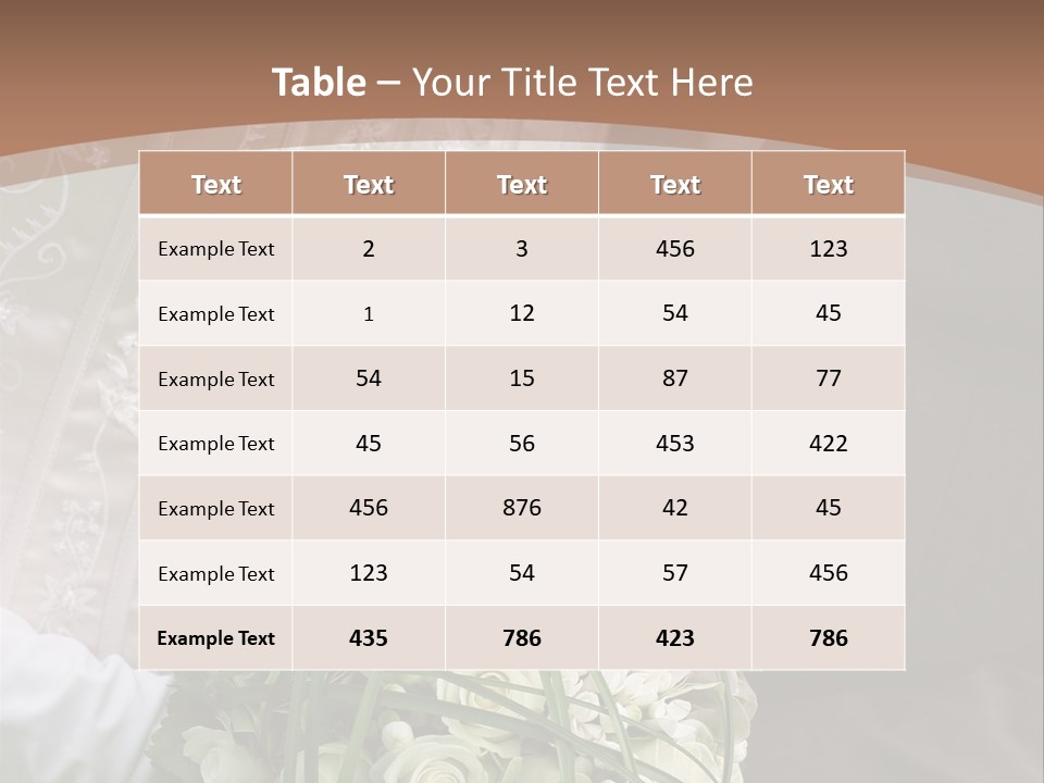 Wedding Couple PowerPoint Template
