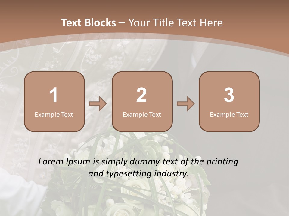 Wedding Couple PowerPoint Template