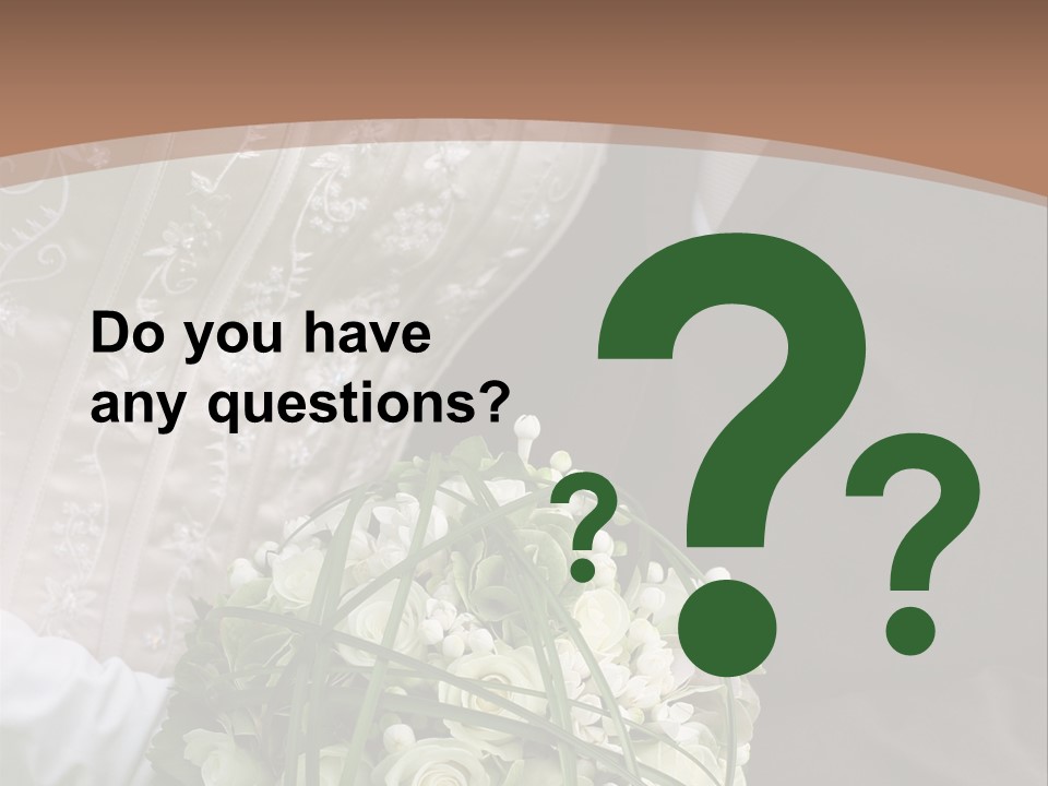 Wedding Couple PowerPoint Template