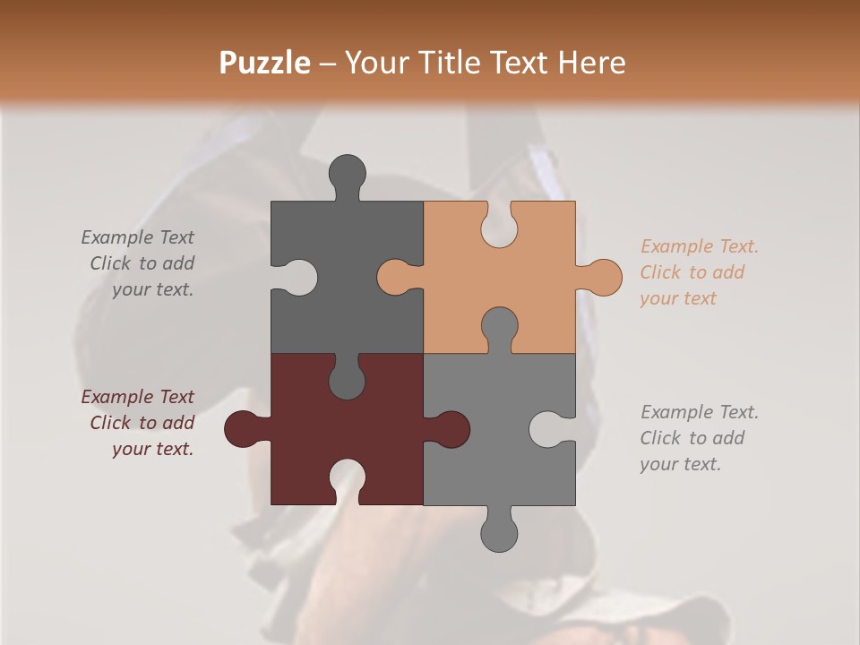 A Man Is Doing A Handstand On The Floor PowerPoint Template