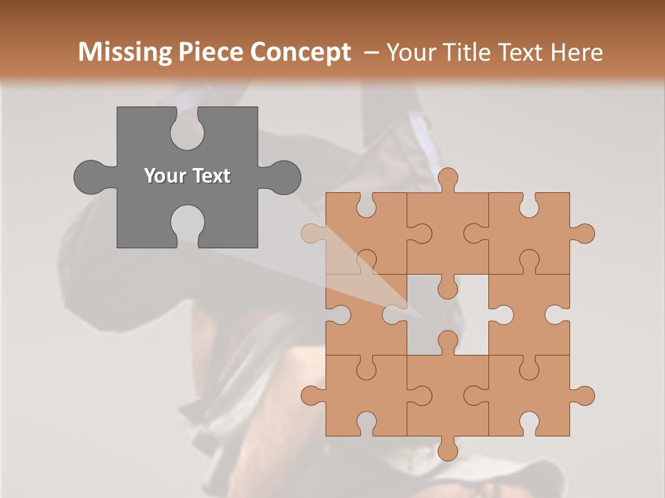 A Man Is Doing A Handstand On The Floor PowerPoint Template