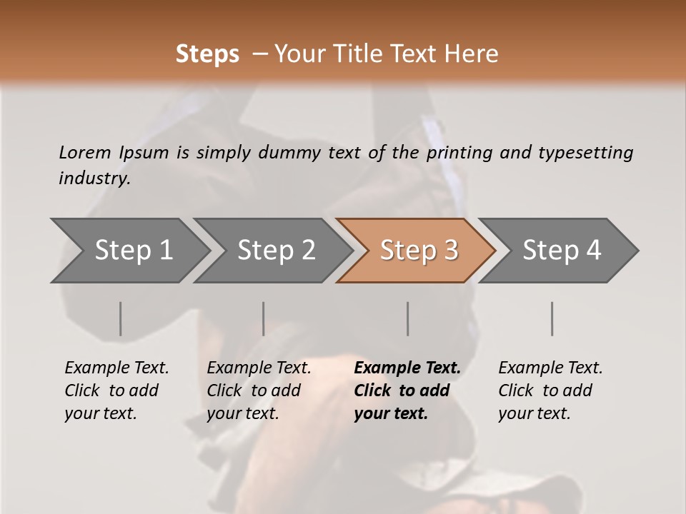 A Man Is Doing A Handstand On The Floor PowerPoint Template