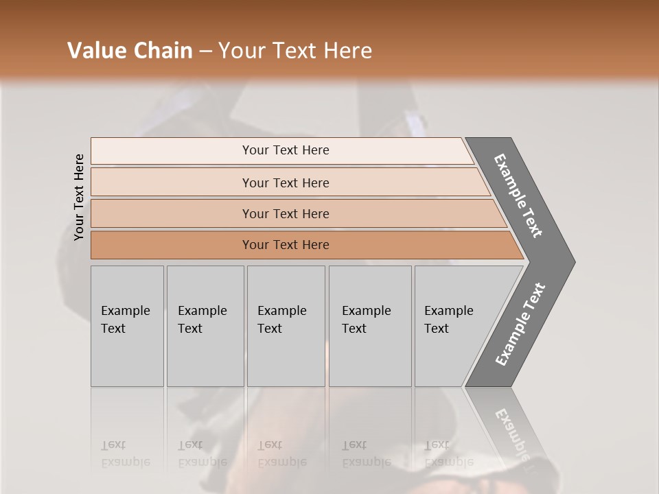 A Man Is Doing A Handstand On The Floor PowerPoint Template